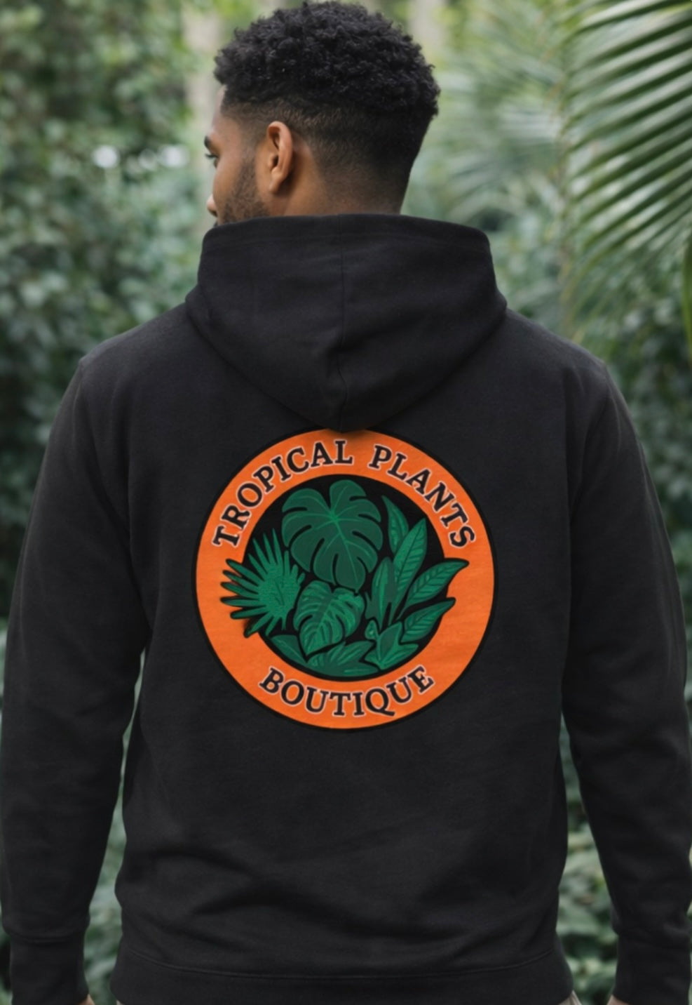 Black Unisex Hoodie Colour Logo