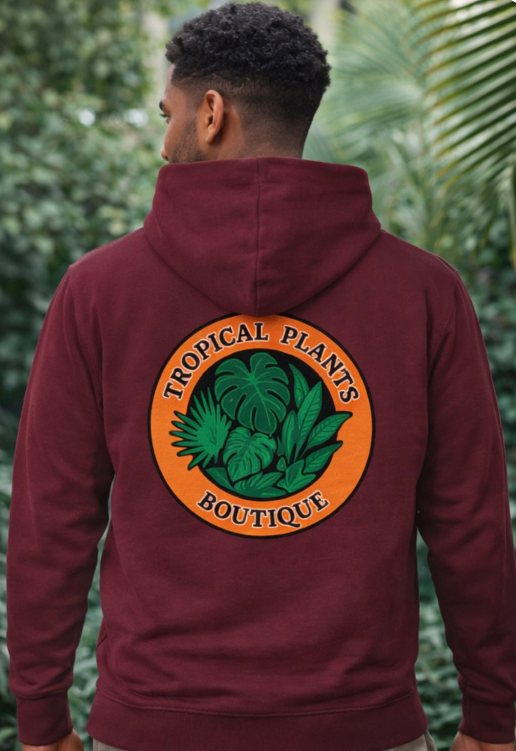 Red Unisex Hoodie Colour Logo