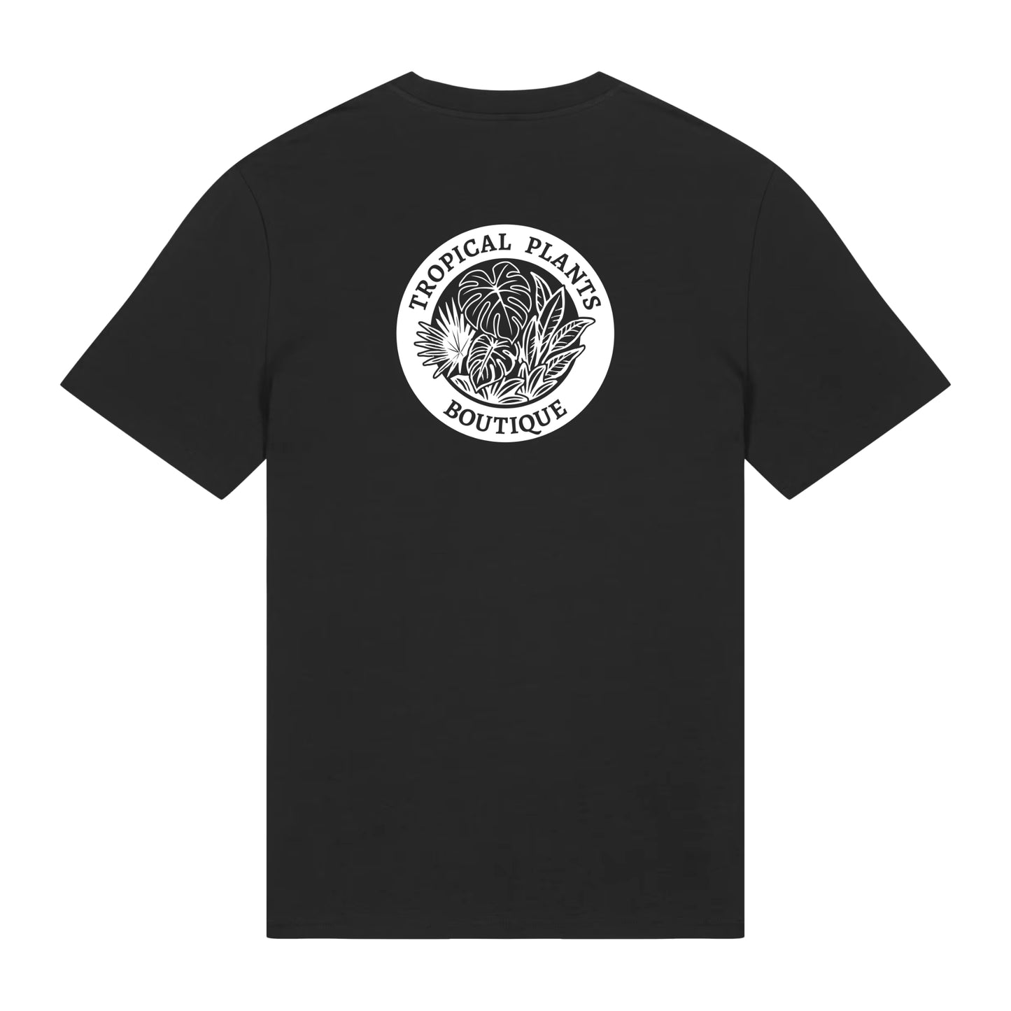 Black Unisex Tee White Logo