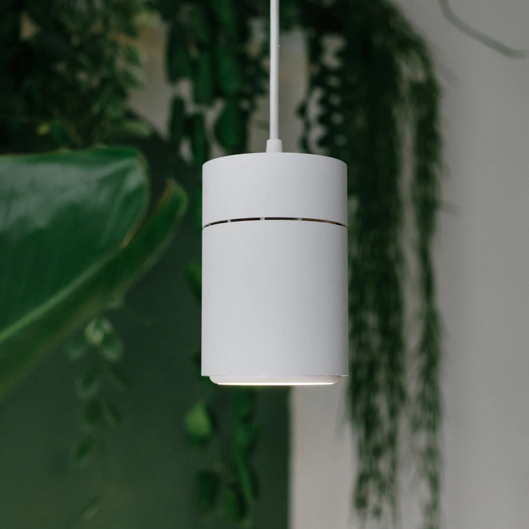 Claria Grow Light Pendant – White