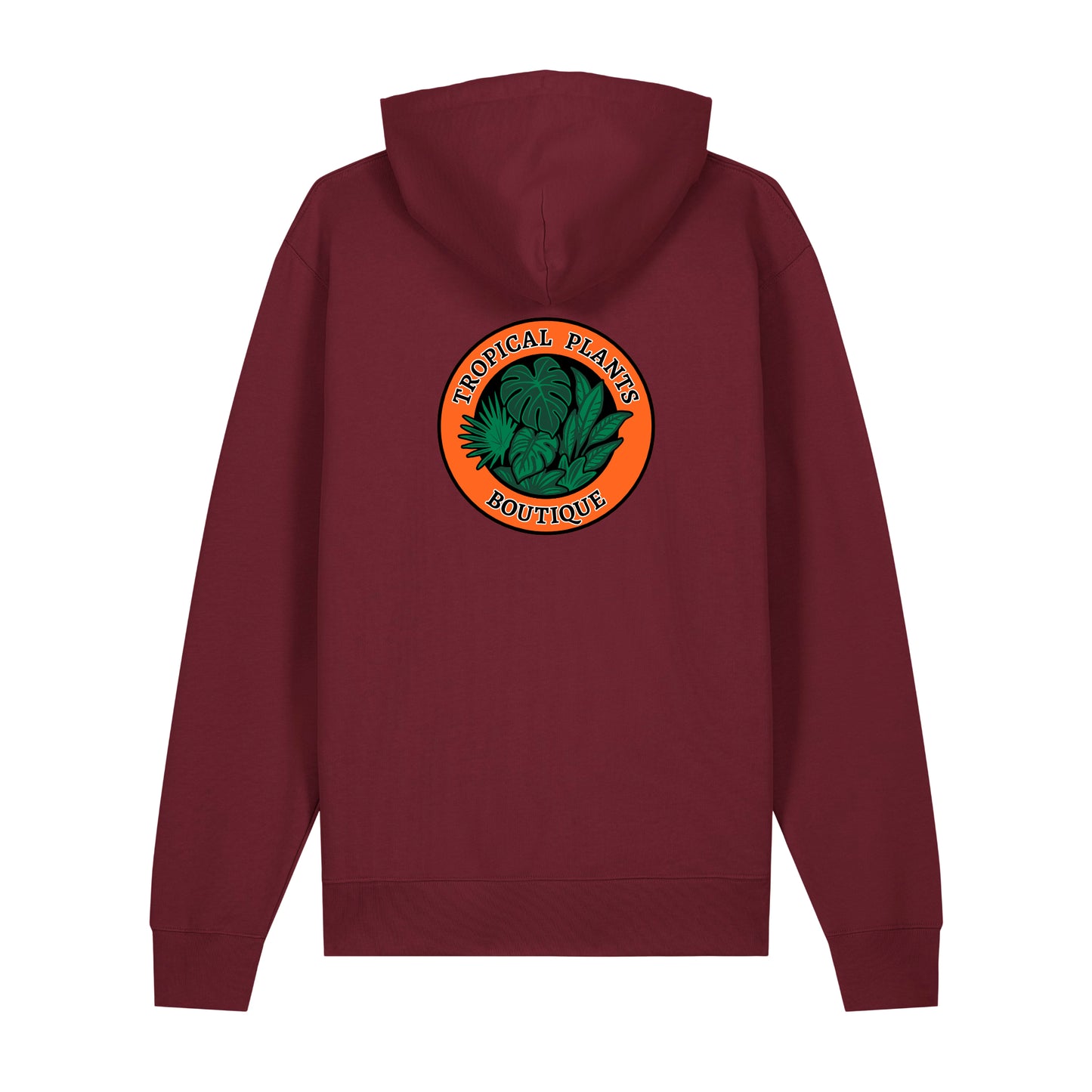 Red Unisex Hoodie Colour Logo