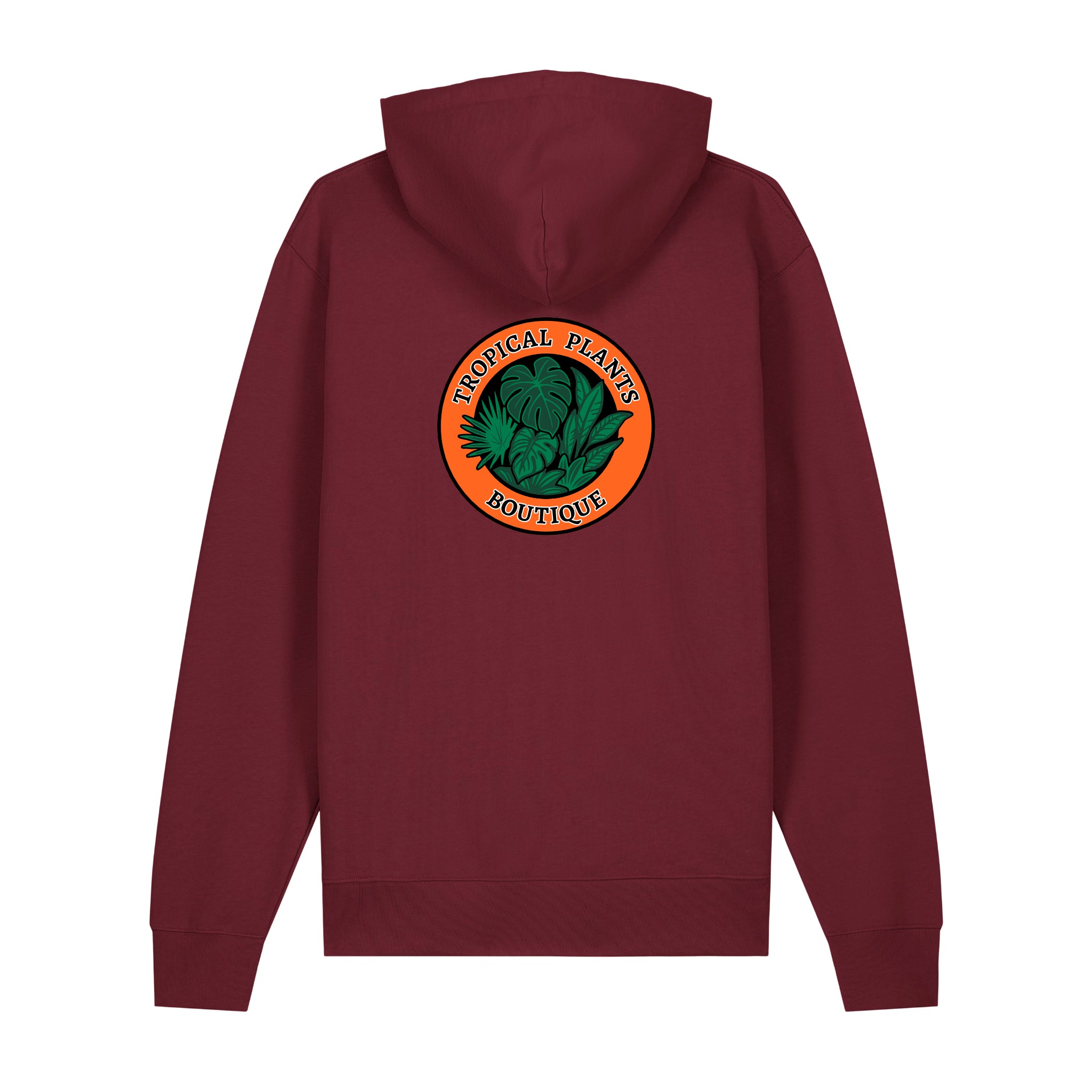 Red Unisex Hoodie Colour Logo