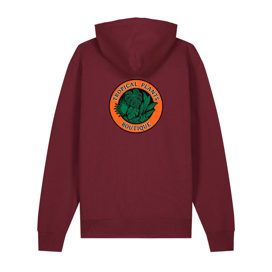Red Unisex Hoodie Colour Logo