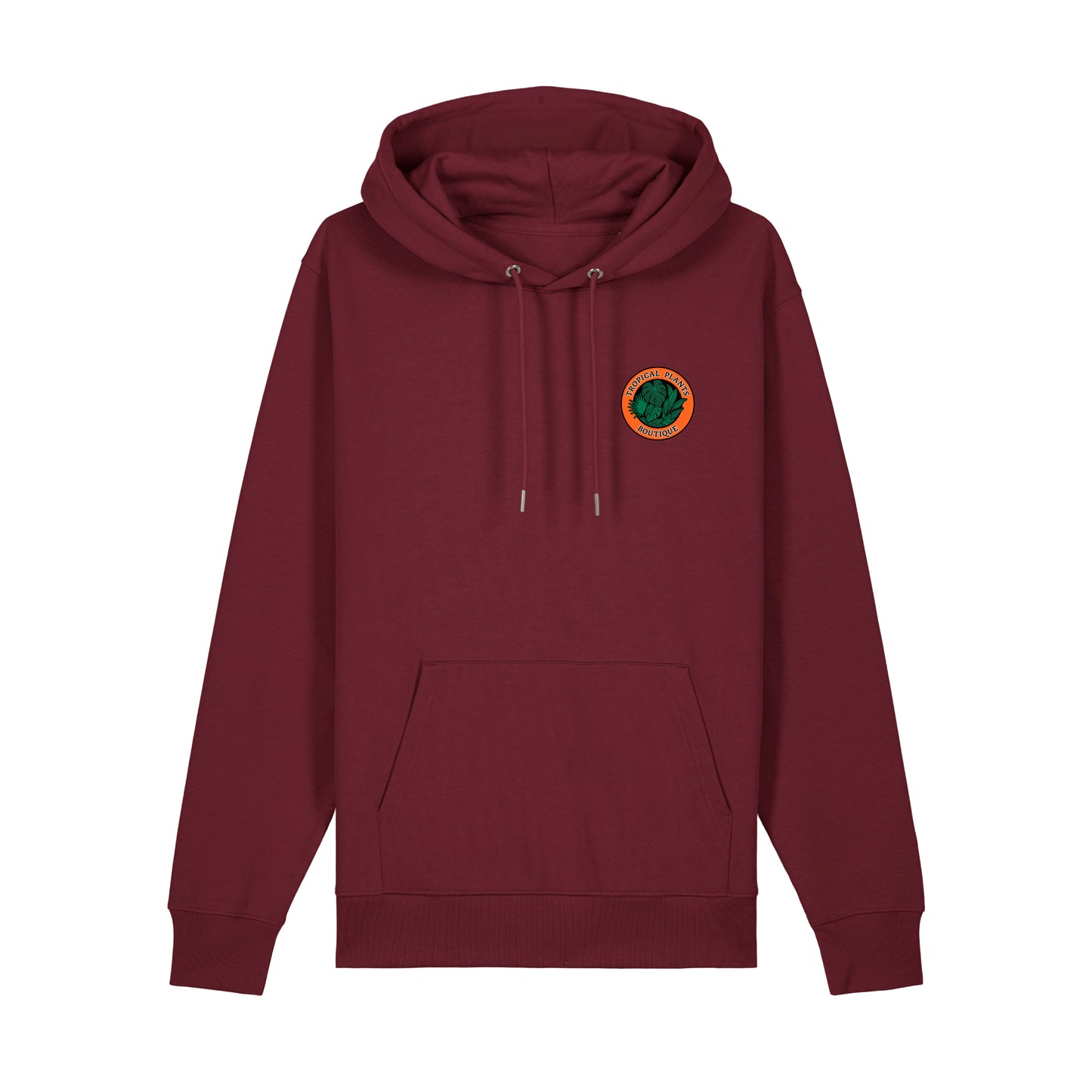 Red Unisex Hoodie Colour Logo