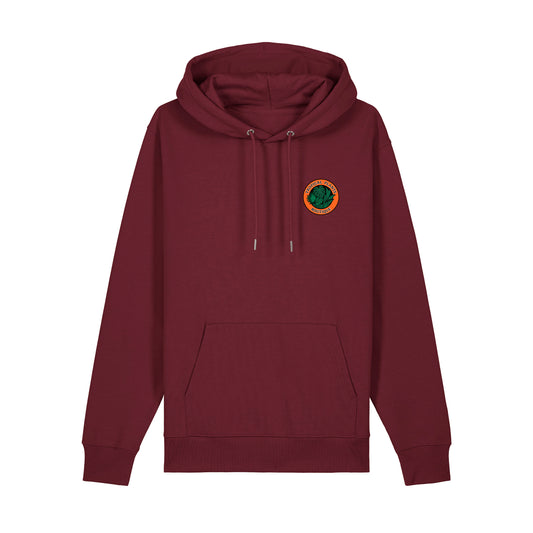 Red Unisex Hoodie Colour Logo